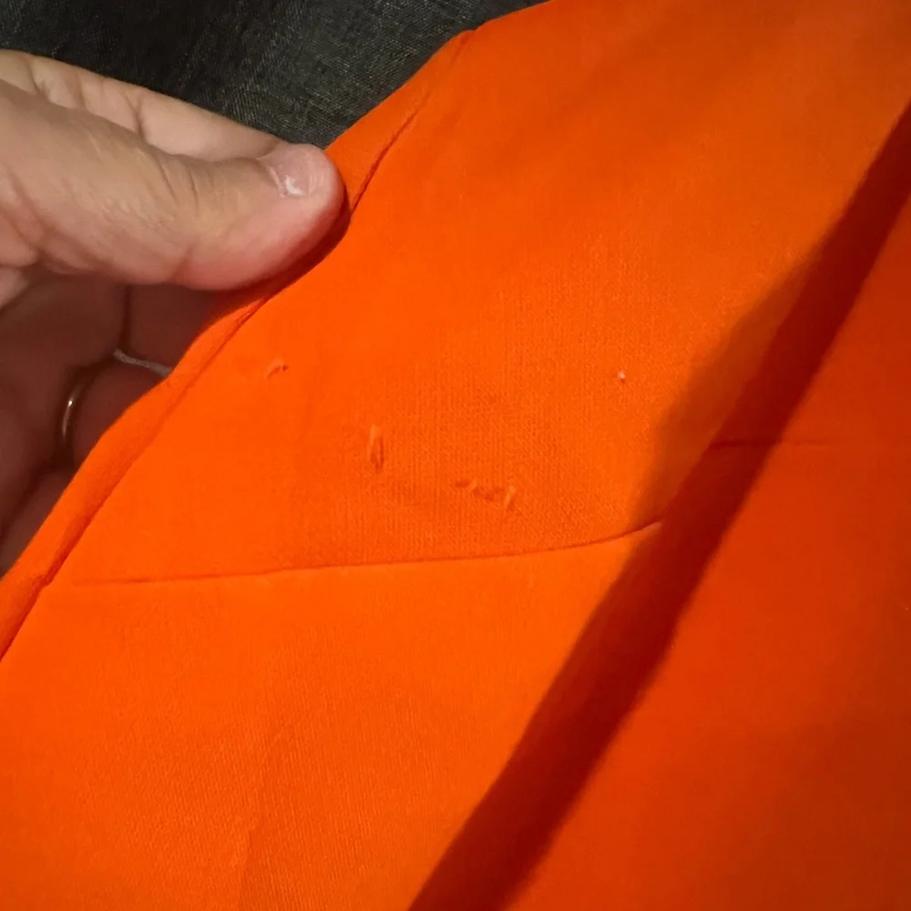 Victoria Beckham for Target 2X Orange/White with Scalloped detail good condition - Picture 5 of 5